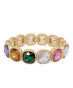 Cushion Cut Crystal Accent Bracelet