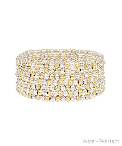 7 Row 4mm CCB Mixed Bracelet