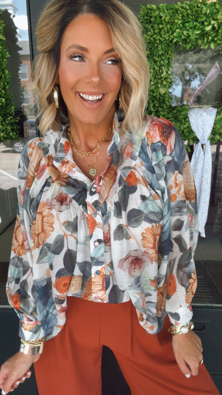The Forest Bloom Top