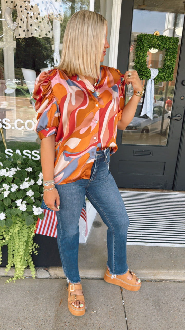 The Cassie Blouse