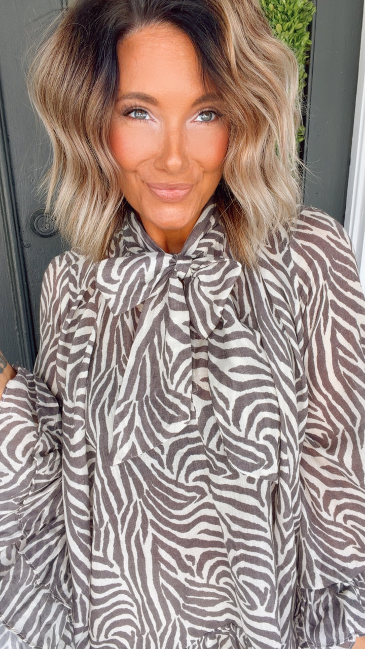The Untamed Elegance Blouse
