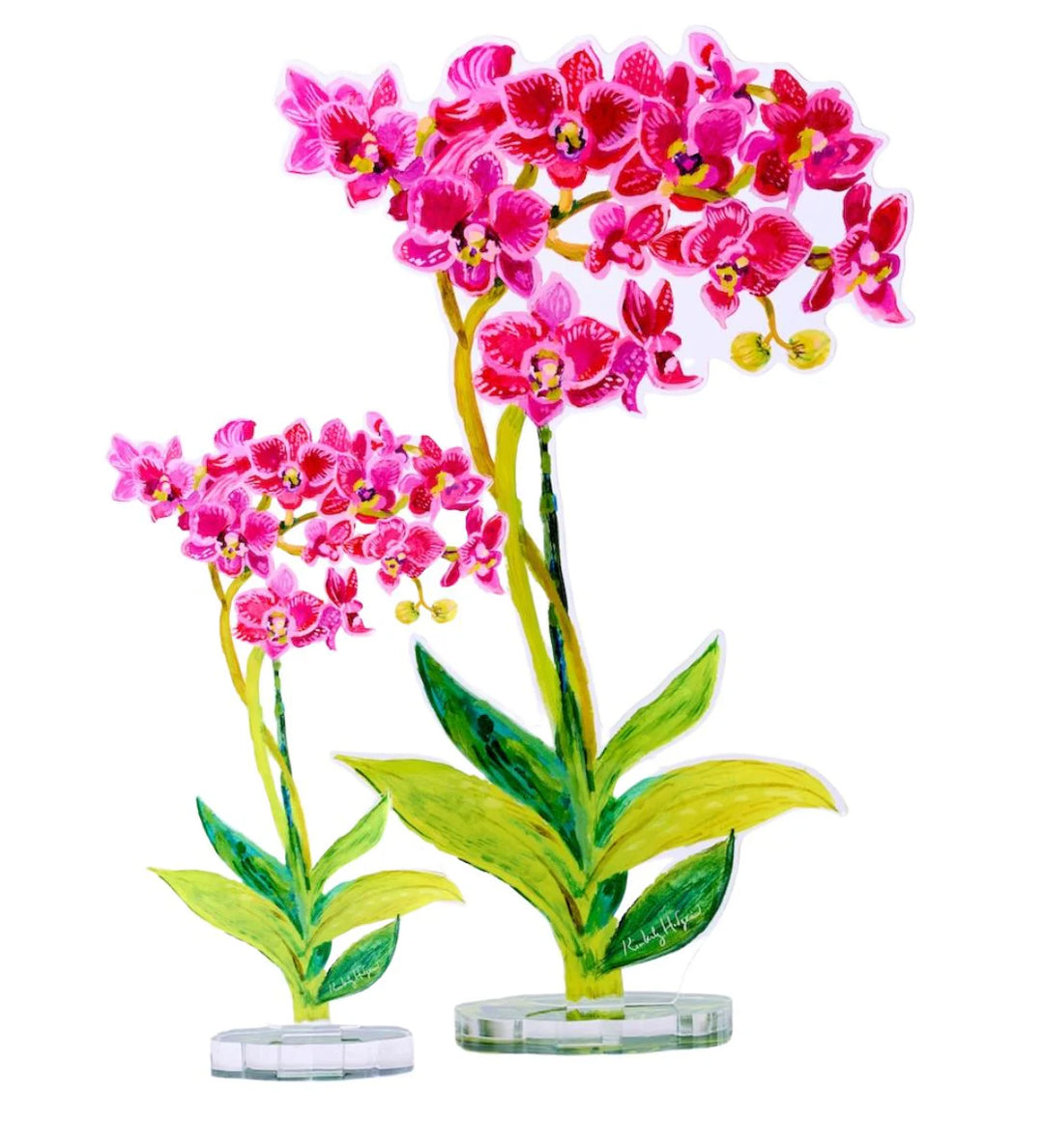 Aphrodite Orchid Acrylic Floral/LG (Stand Sold Separately)