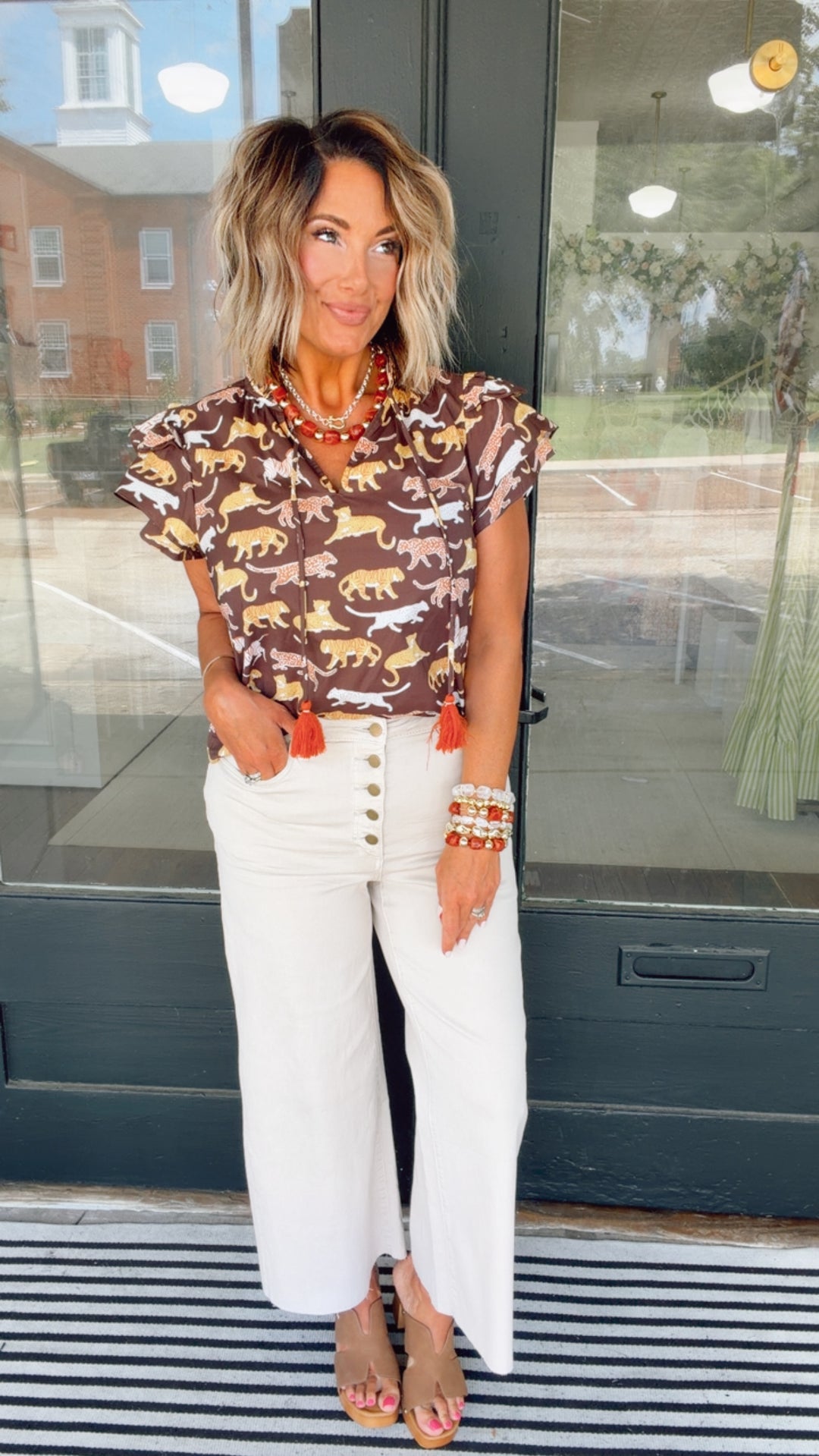THML Wild Side Blouse