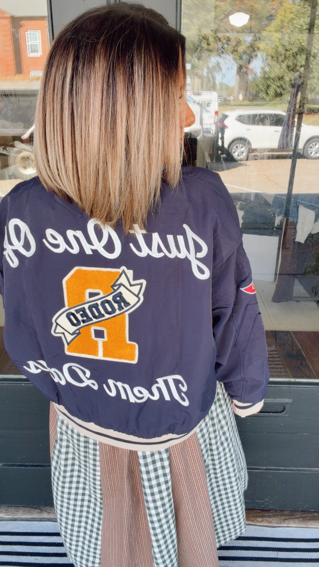 Those Days Rodeo Varsity Bomber Jacket