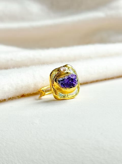 Easton Elle Orca Amethyst Ring