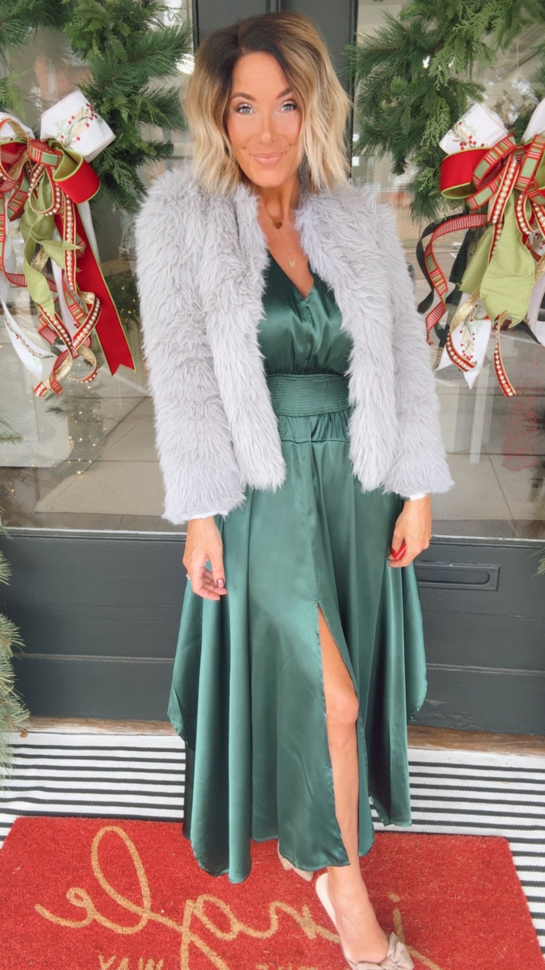 The Faux Fur Short Coat