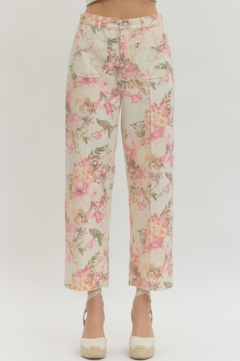 The Rosé Bloom Pant