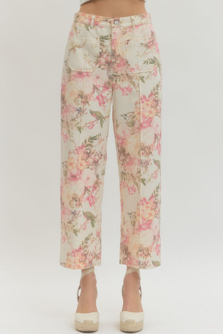 The Rosé Bloom Pant