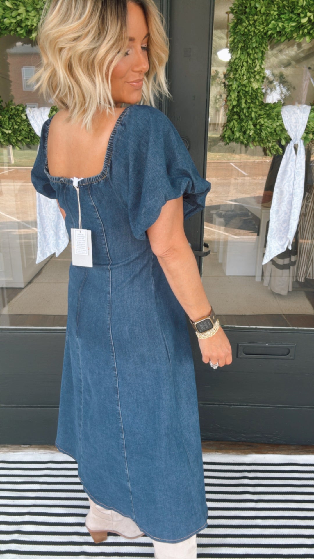 The Denim Midi