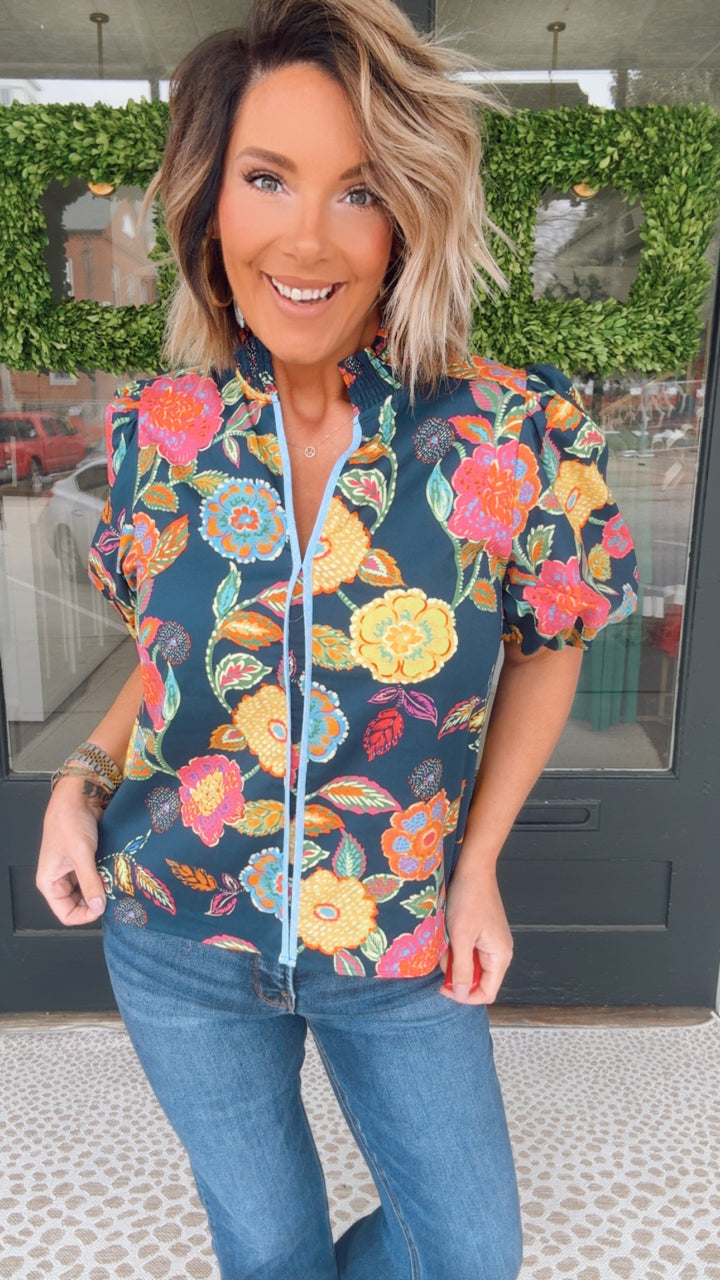 THML Floral Dream Top