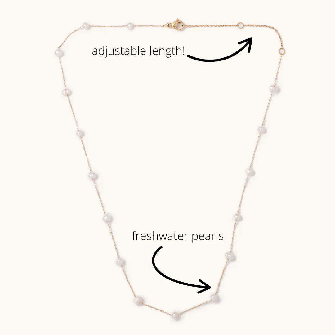 Camille Pearl Necklace