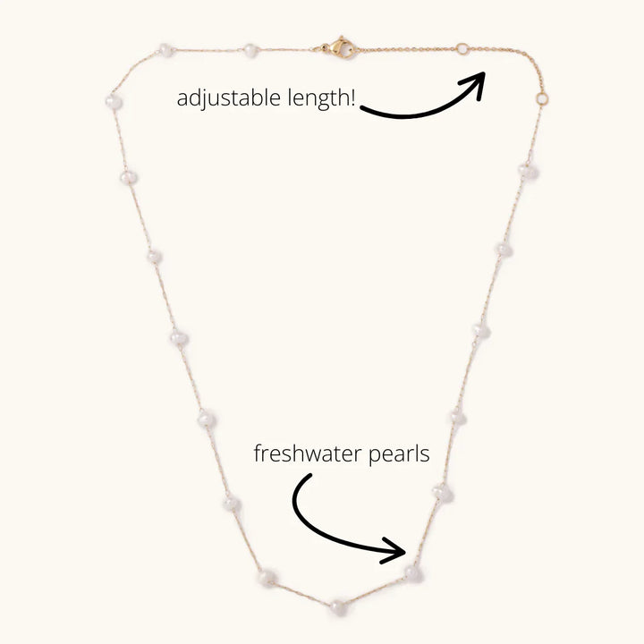 Camille Pearl Necklace