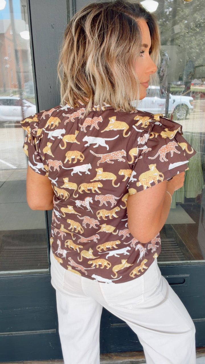 THML Wild Side Blouse