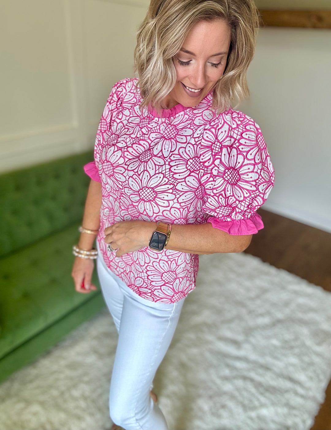 The Pink Petal Blouse