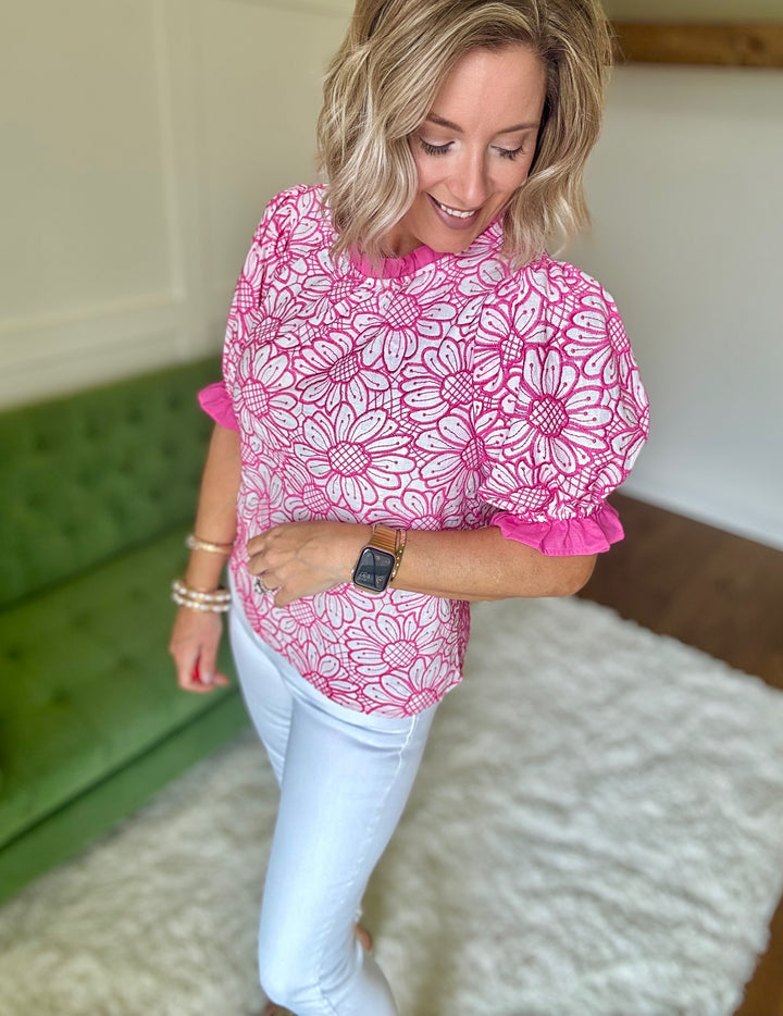 The Pink Petal Blouse