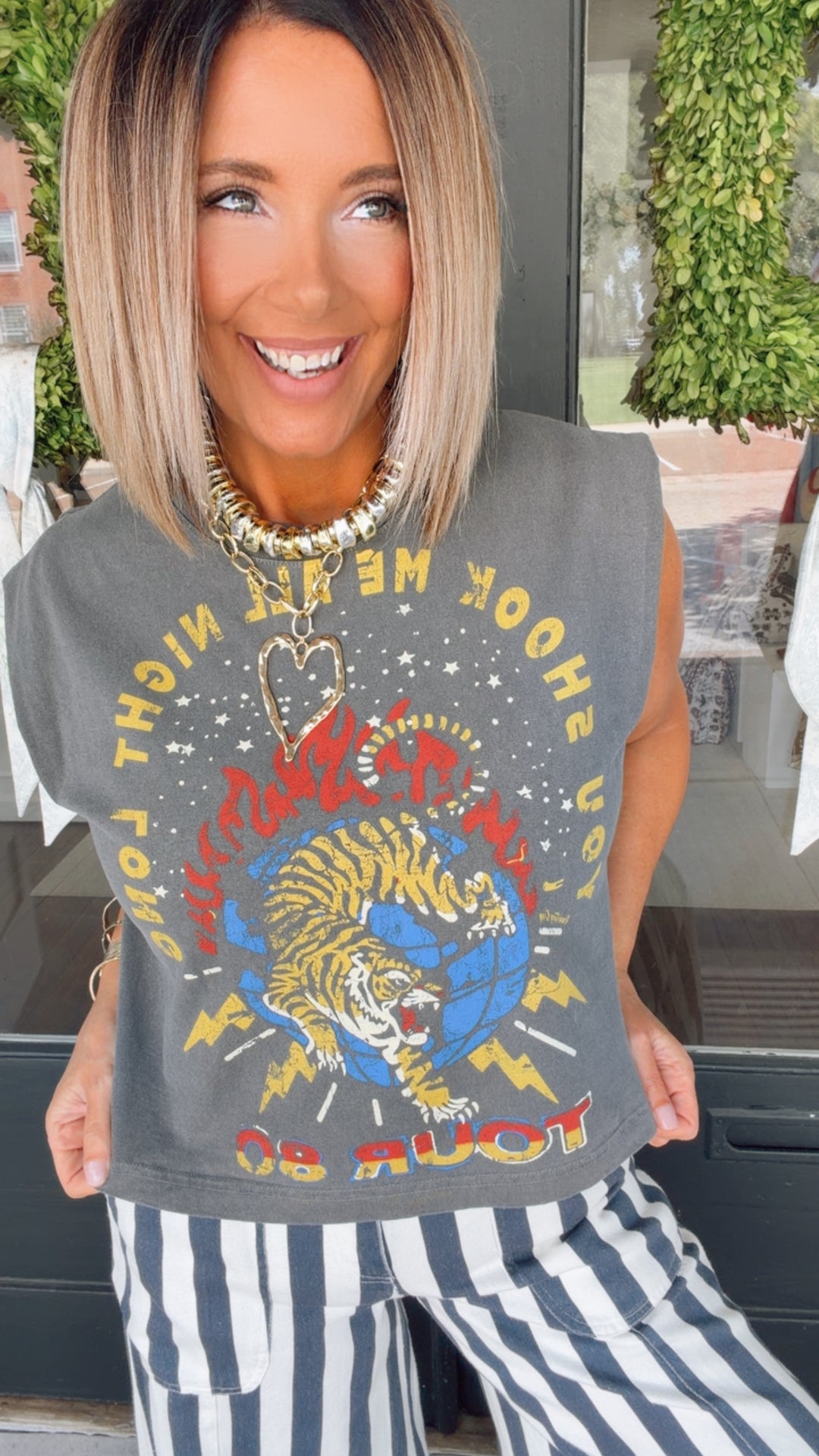 The Shook Me Graphic Tank
