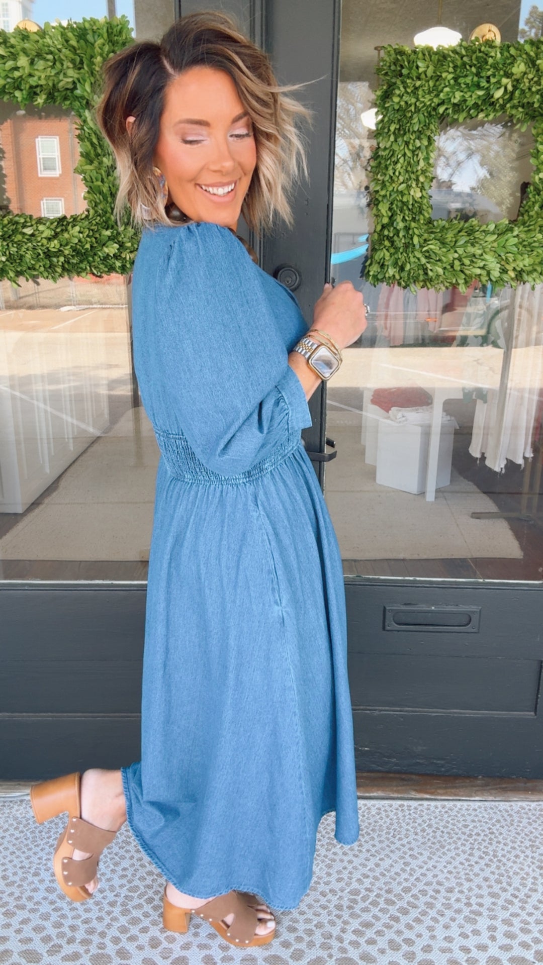 The Denim Darling Dress