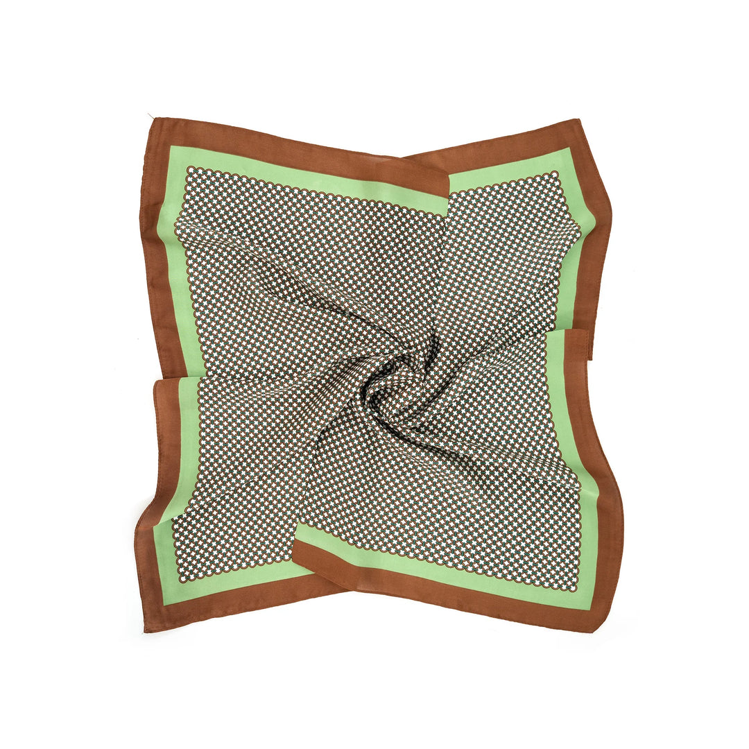 BC Scarf Green/Brown