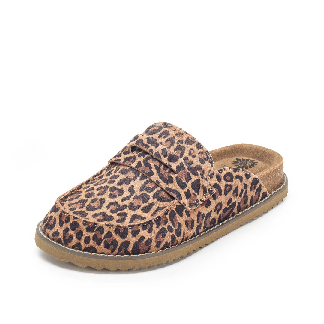 The Mila Suede Loafer Mule Clog