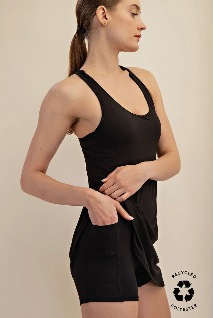 The Tennis Romper Dress