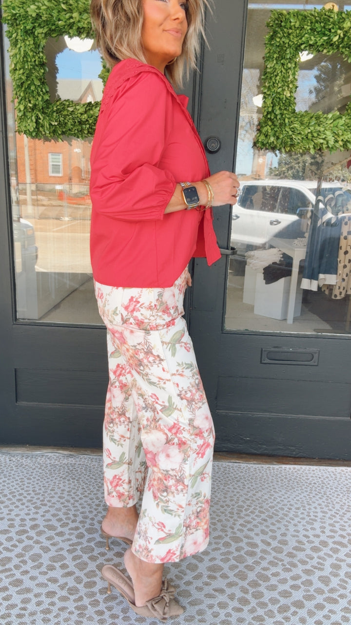 The Rosé Bloom Pant