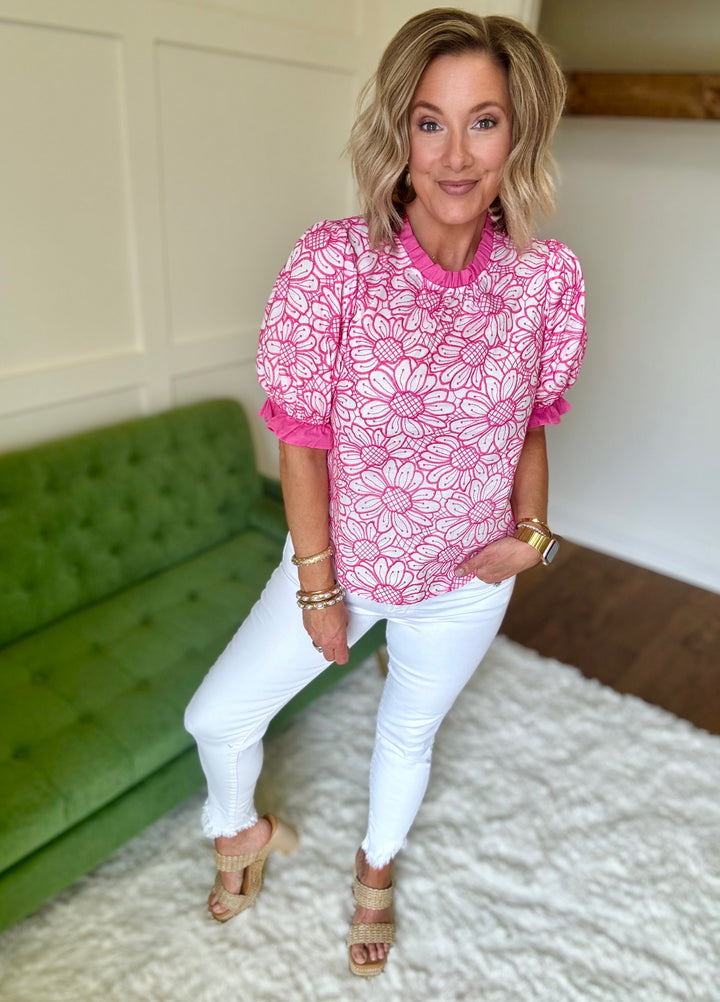 The Pink Petal Blouse