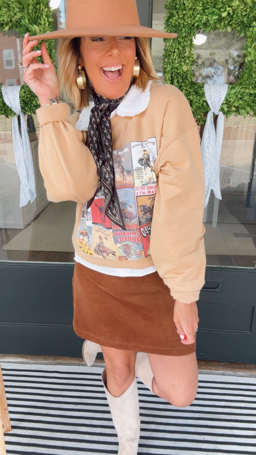 Vintage Cowboy Sweatshirt