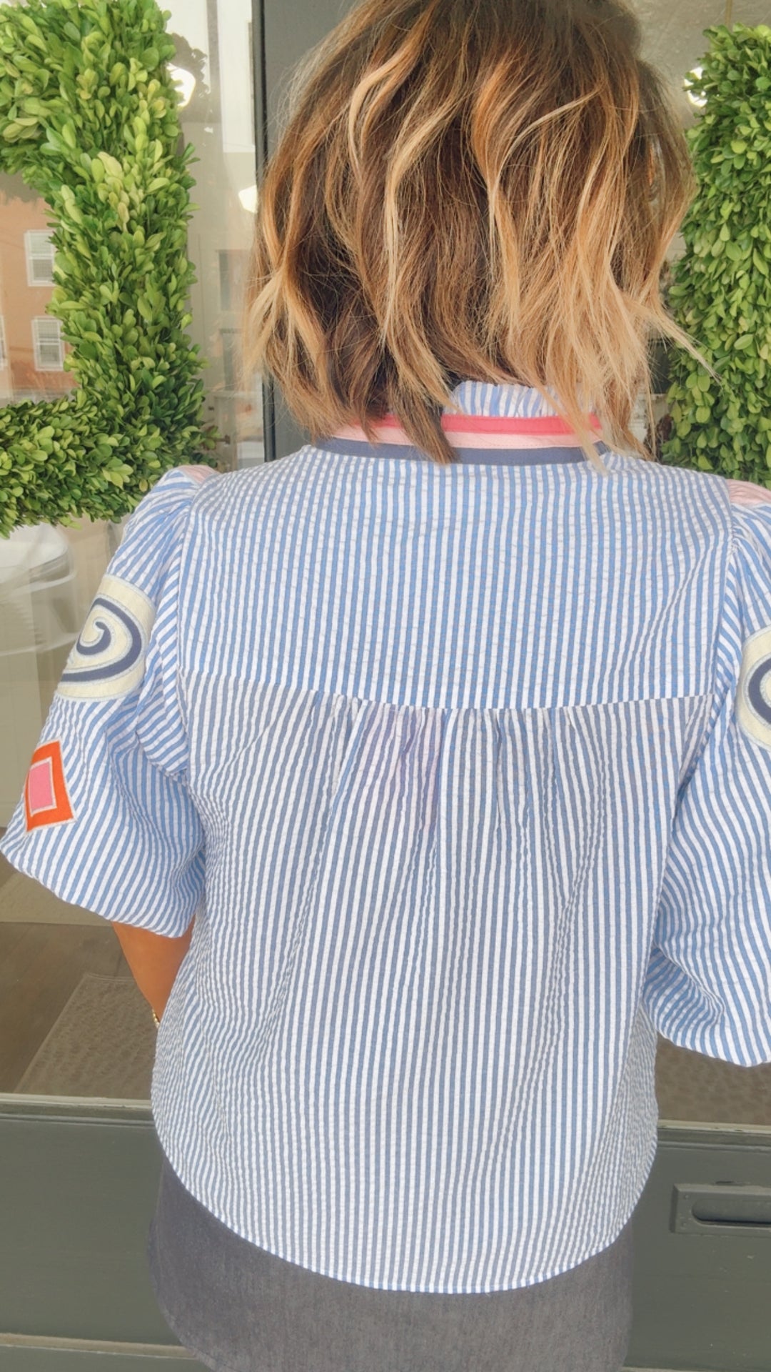 THML Harbor Art Blouse