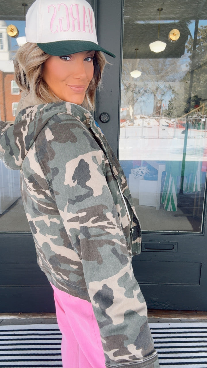 The Woodland Camo Jacket