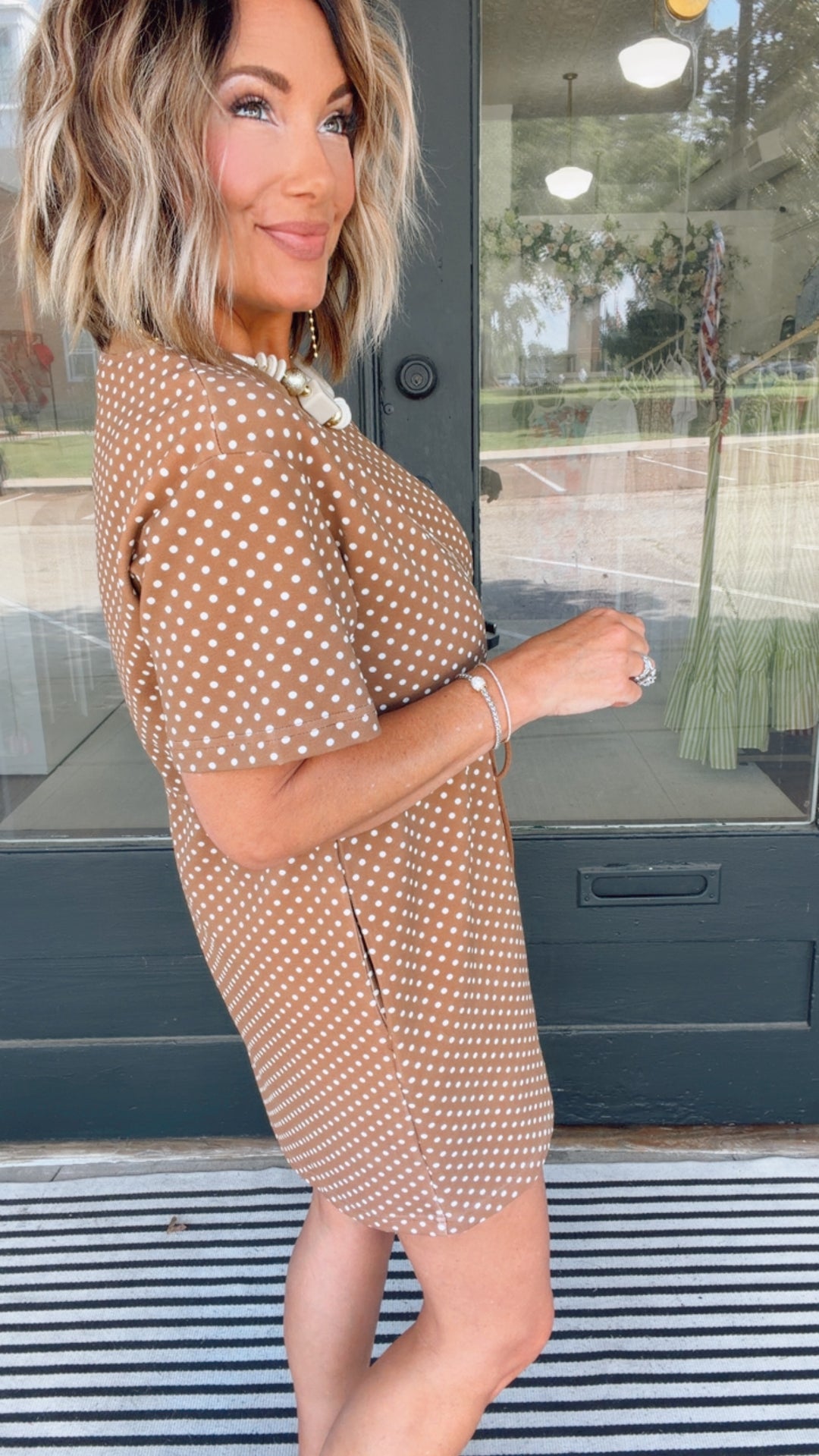 The Cocoa & Cream Dress