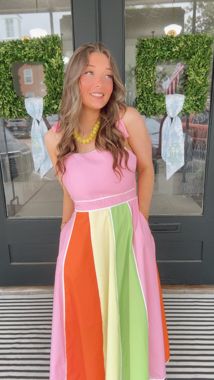 The Sweet Tart Midi Dress