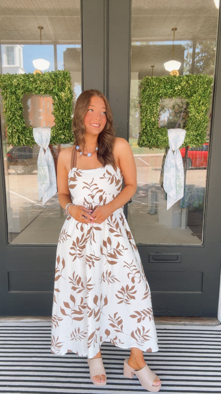The Autumn Bloom Maxi Dress
