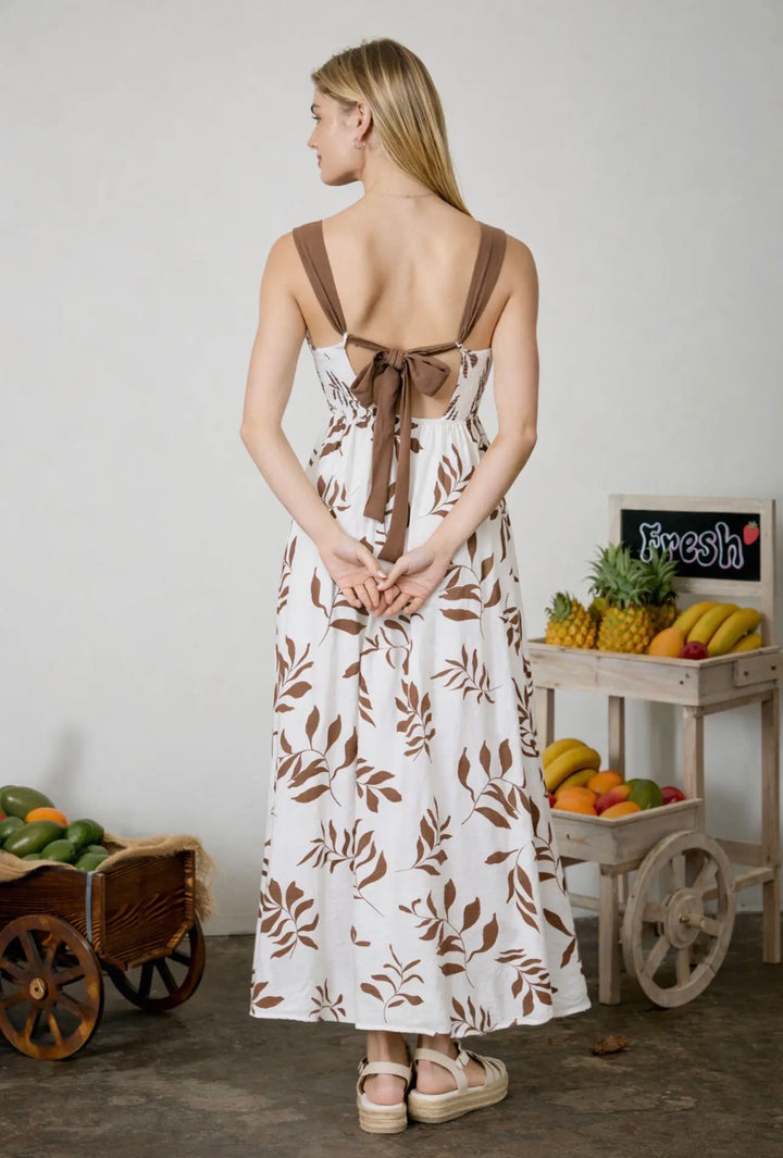 The Autumn Bloom Maxi Dress