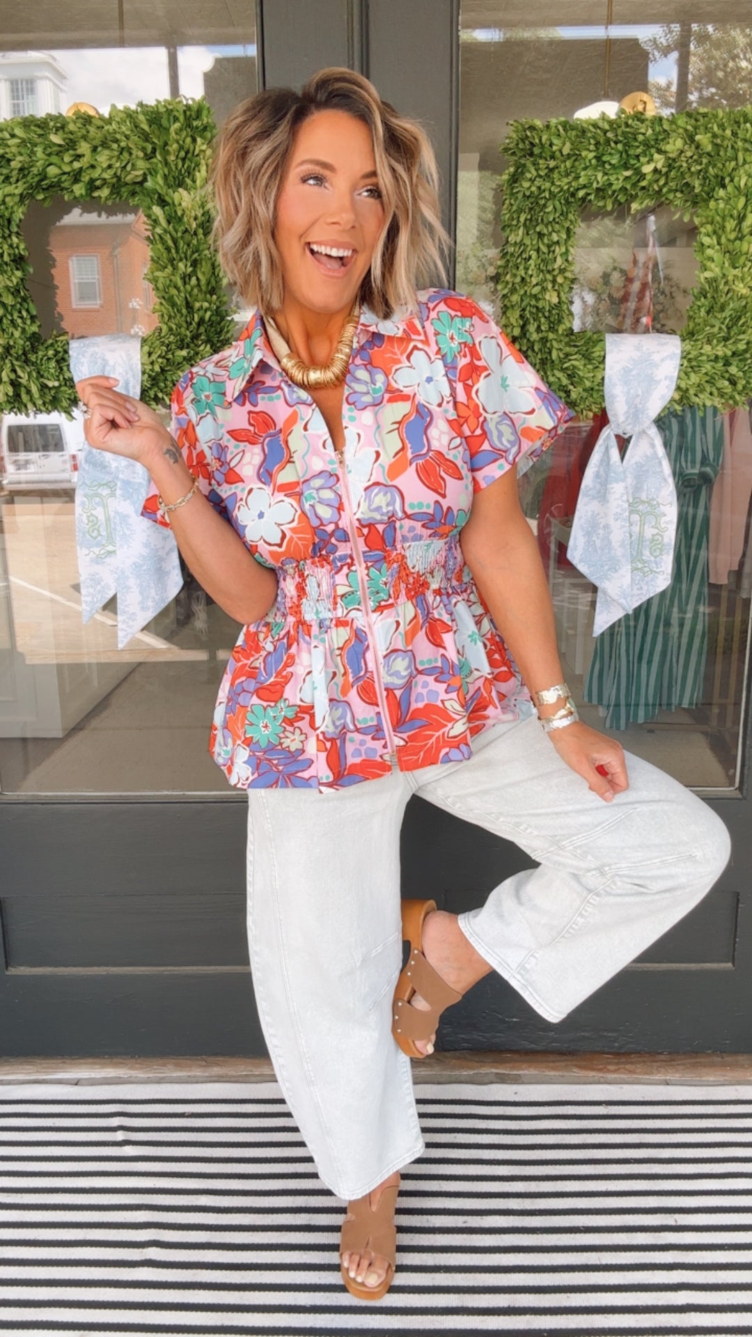 The Sunset Bloom Top