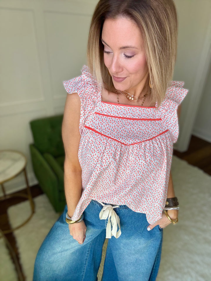 Ditsy Floral Blouse