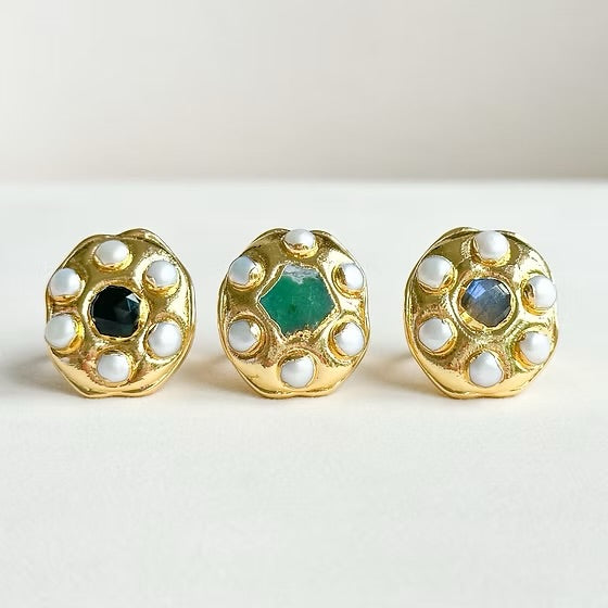 Eason Elle Globe Adjustable Ring