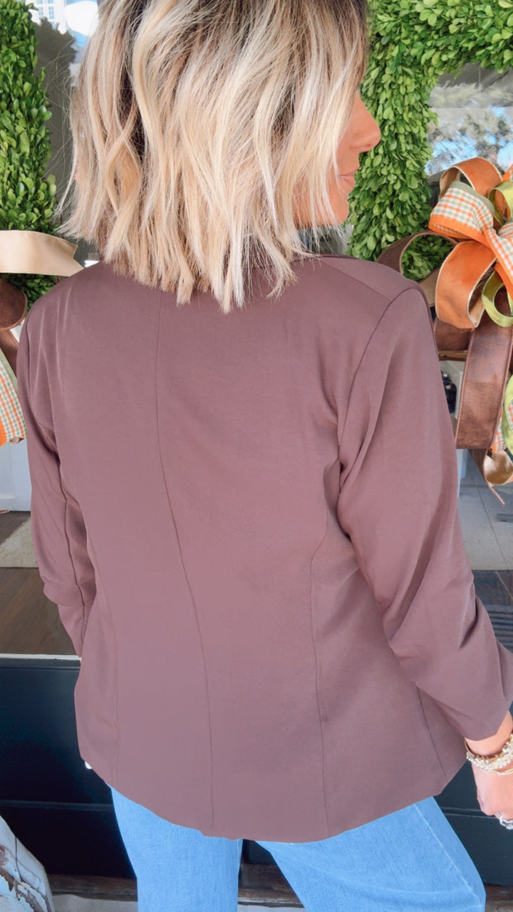 Skies Are Blue Fall Blazer