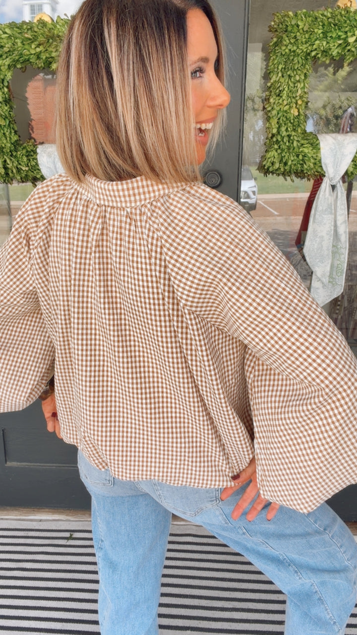 The Camel Check Jacket