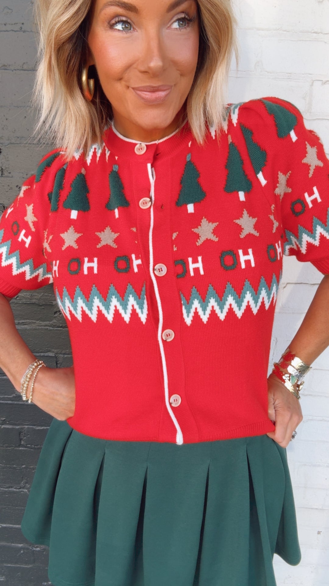 The Christmas Cardigan