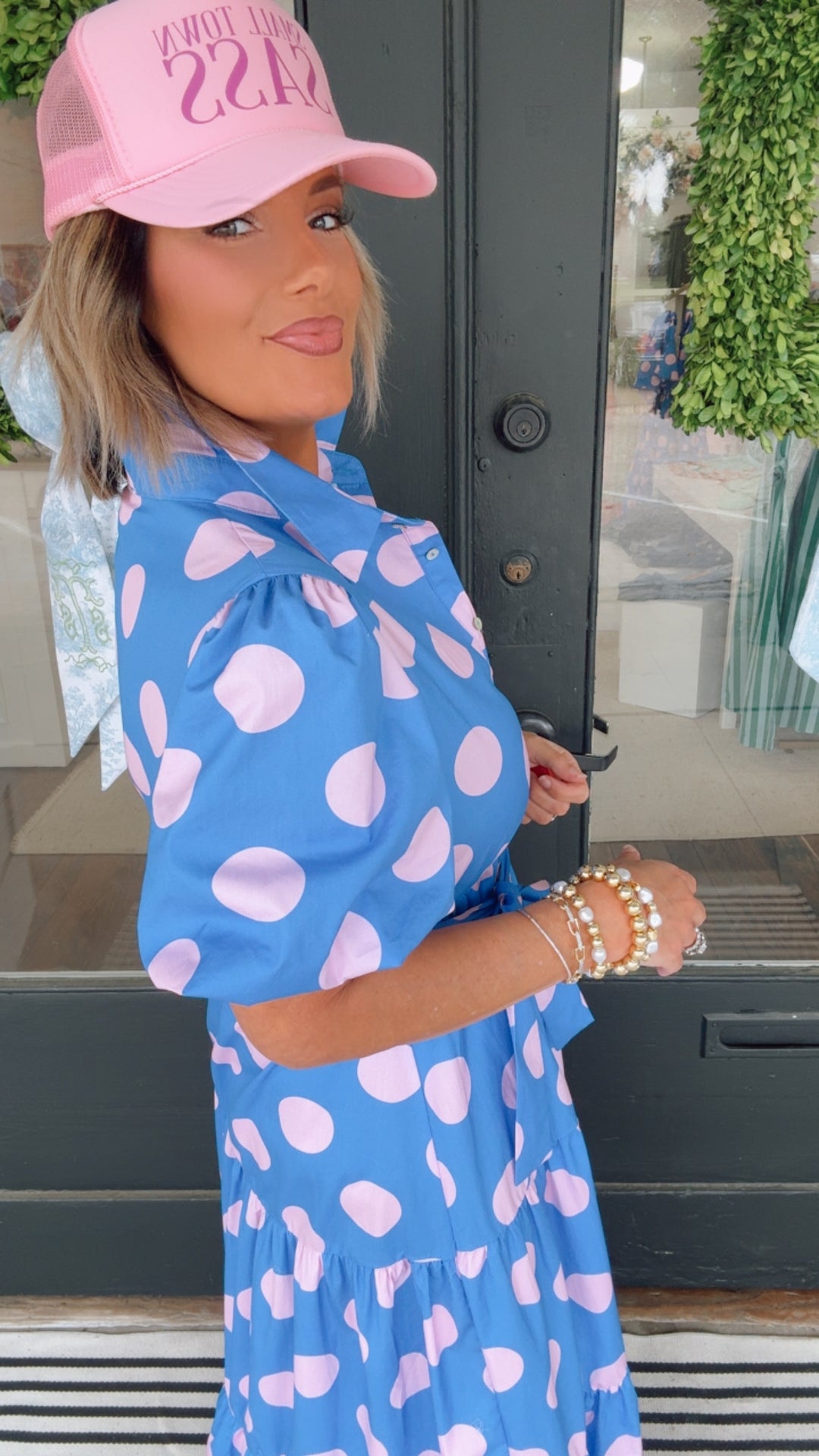 The Bubblegum Dot Midi