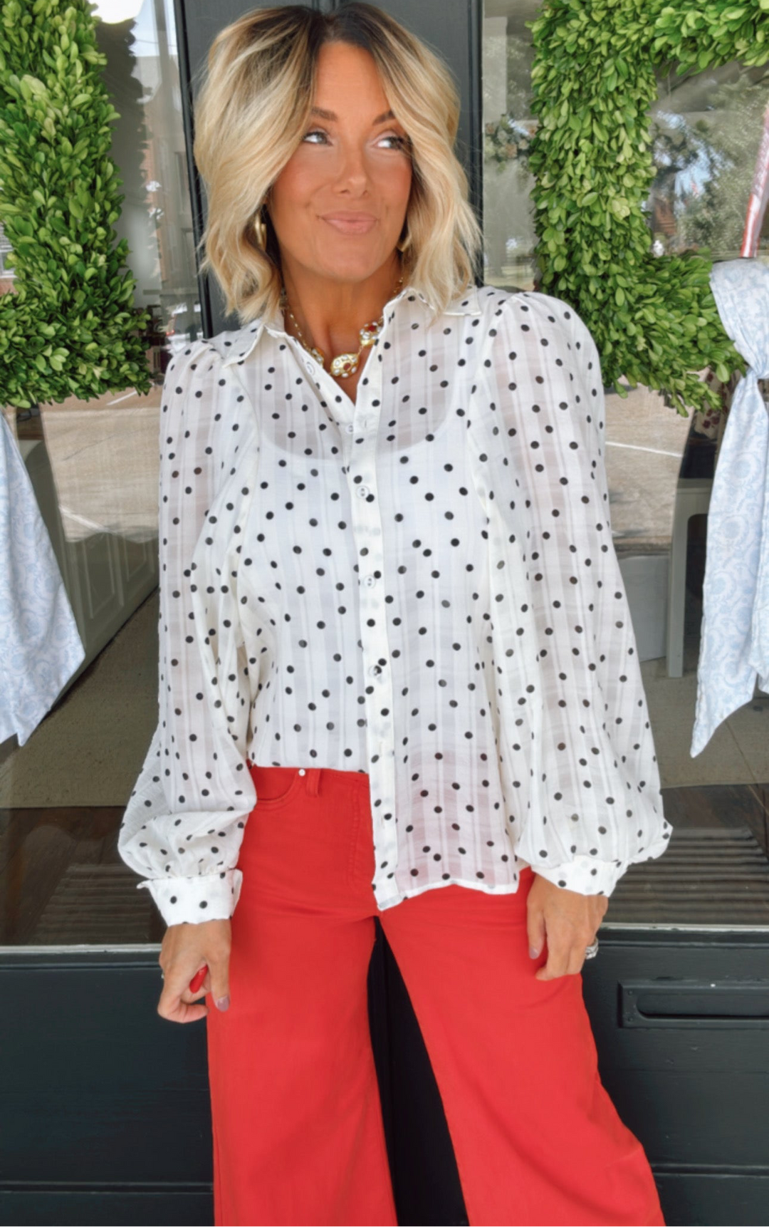 The Delta Dawn Blouse