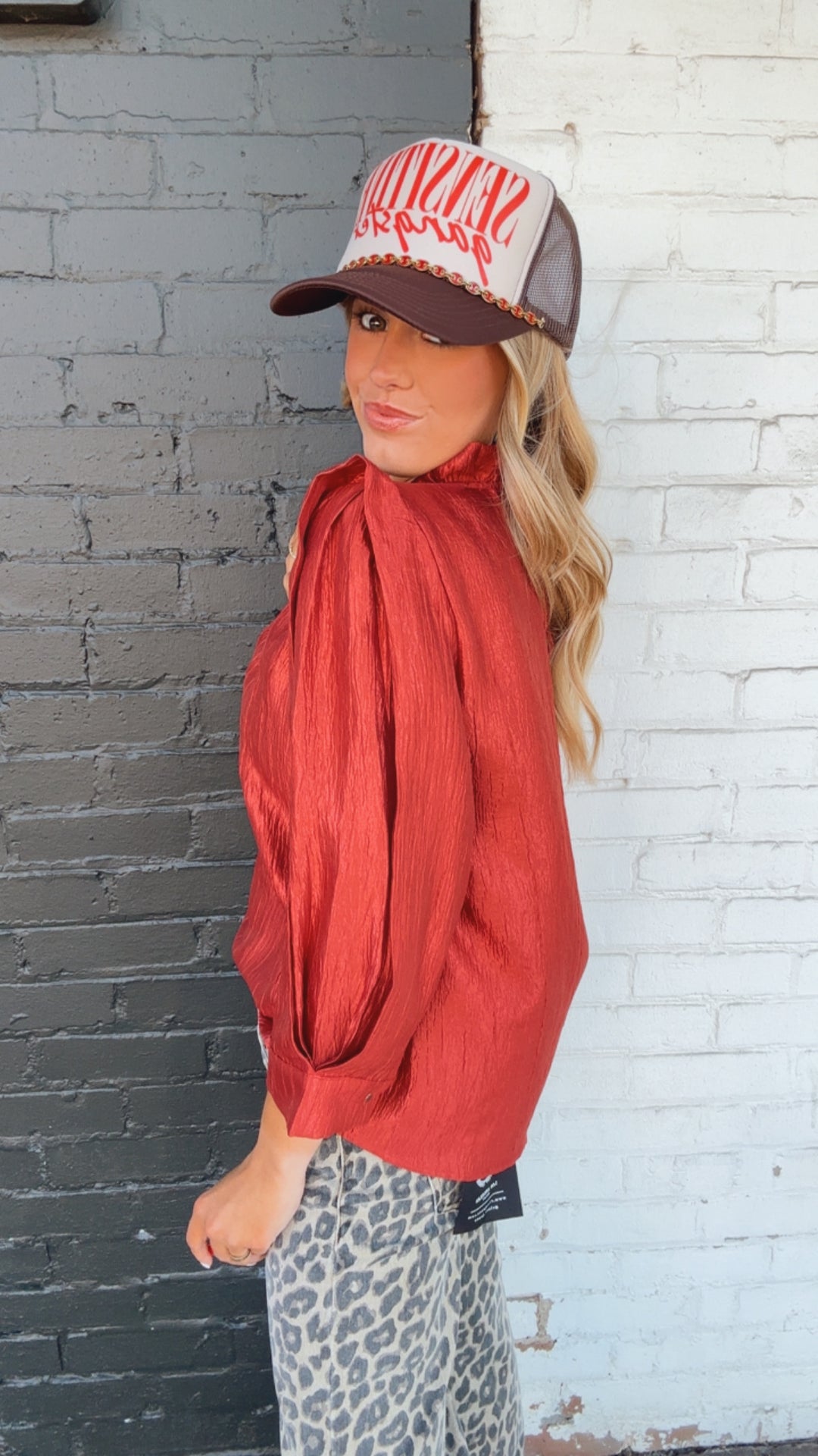 THML Short Sleeve VNeck Top