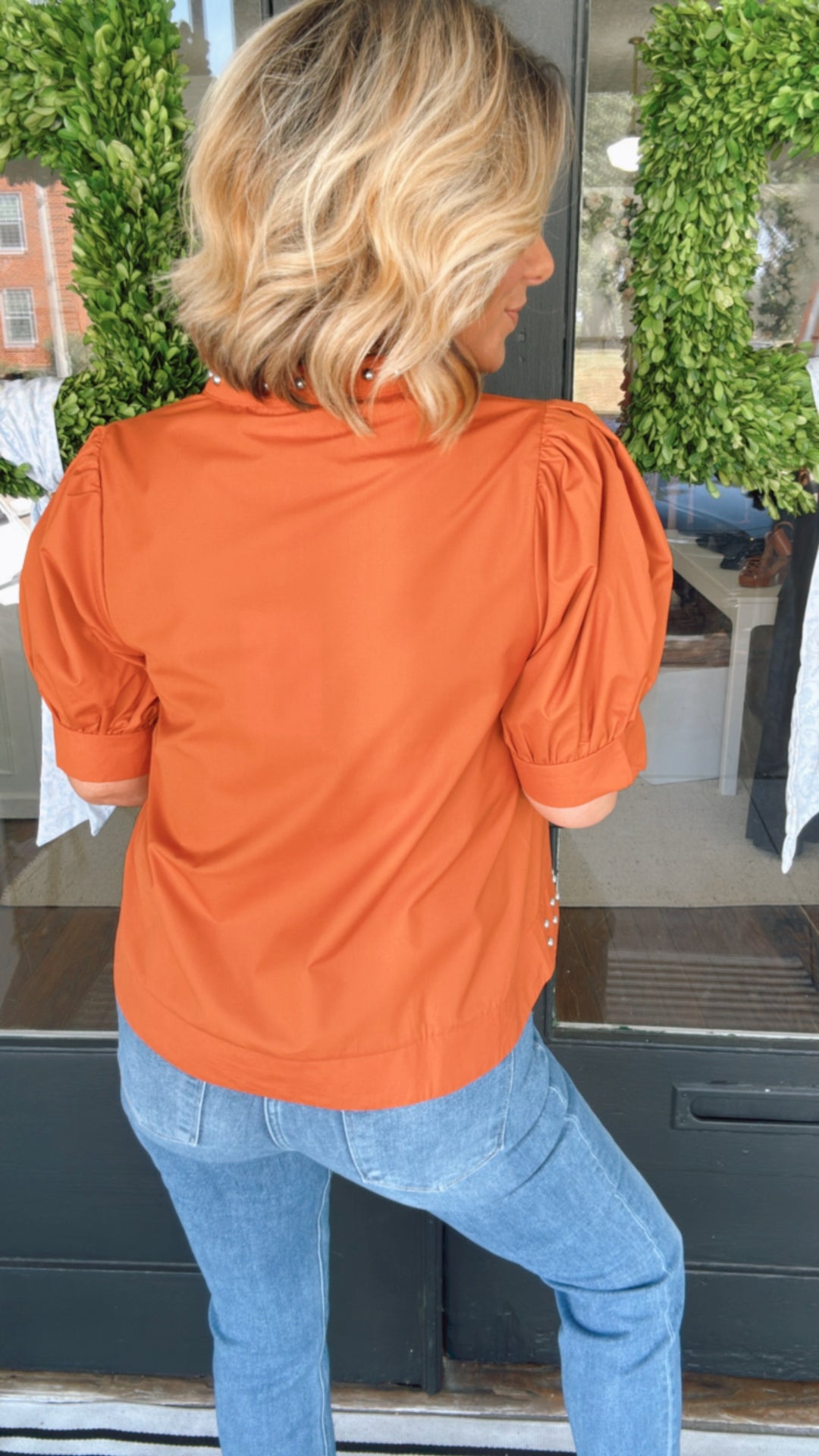 The Studded Copper Top