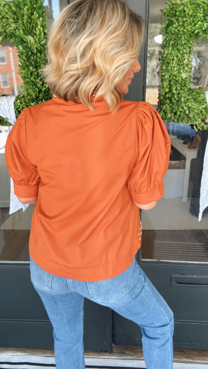 The Studded Copper Top