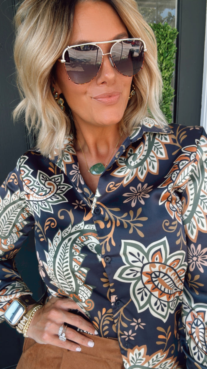 The Paisley Print Top