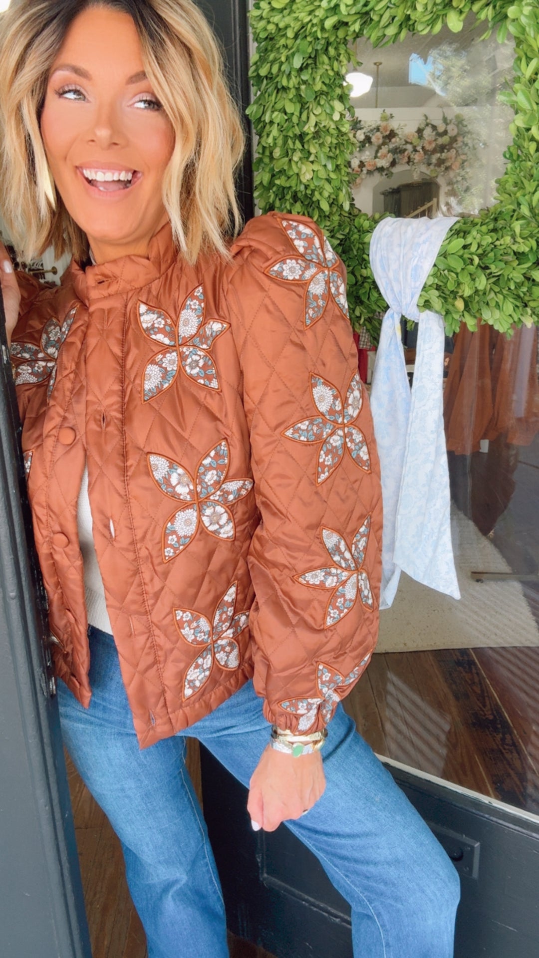 Quilted Patchwork Jacket