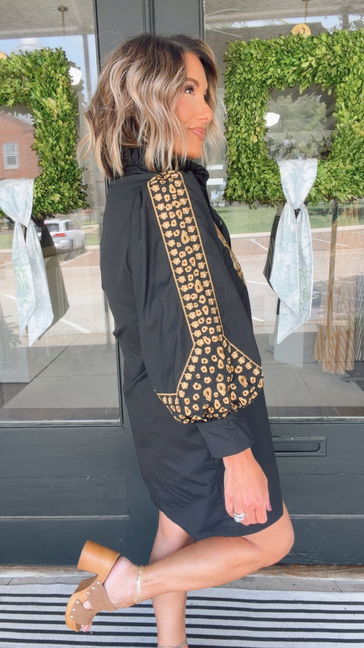 The Charlotte Embroidered Dress