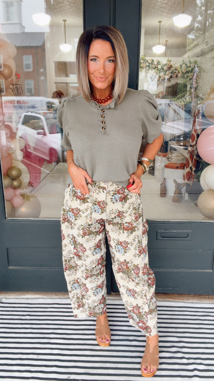 The Printed Tapestry Pant