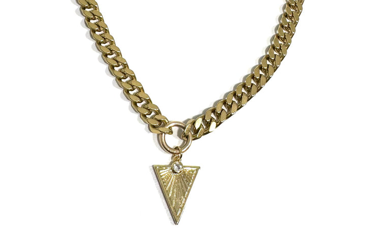 Triad Curb Necklace