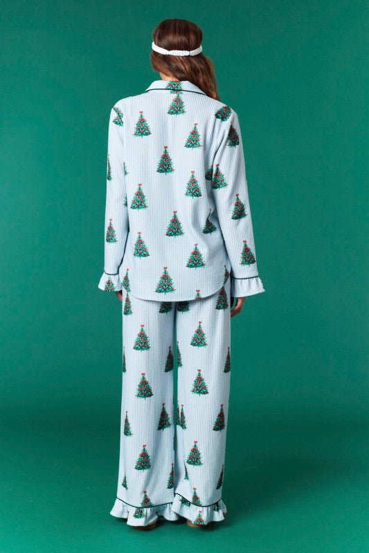 Christmas Tree PJ Set